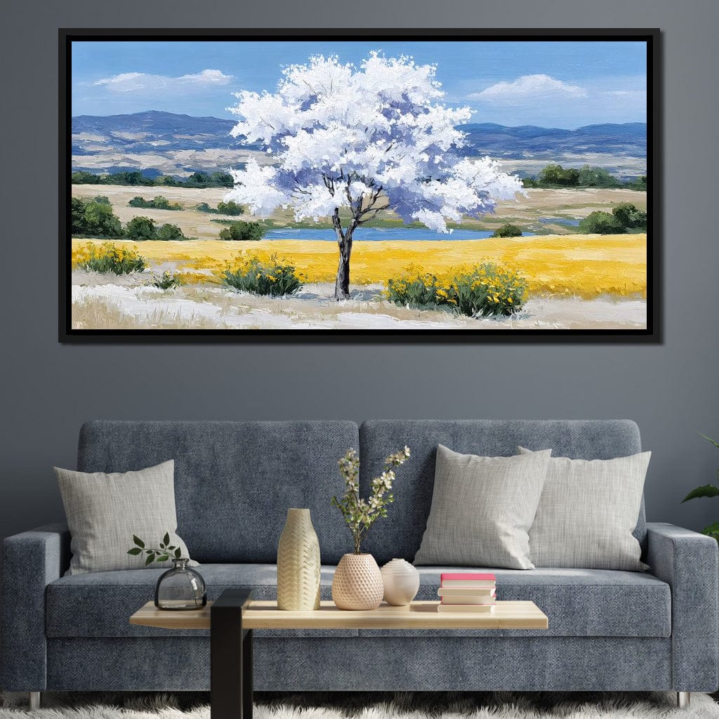 White Blossom Meadow Vista - Image 5
