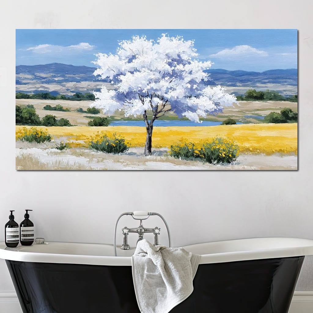 White Blossom Meadow Vista - Image 8