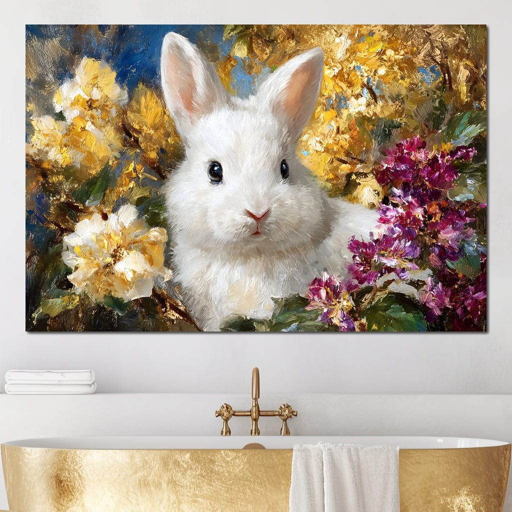 White Bunny Garden Bouquet - Neal Hackett - Image 9