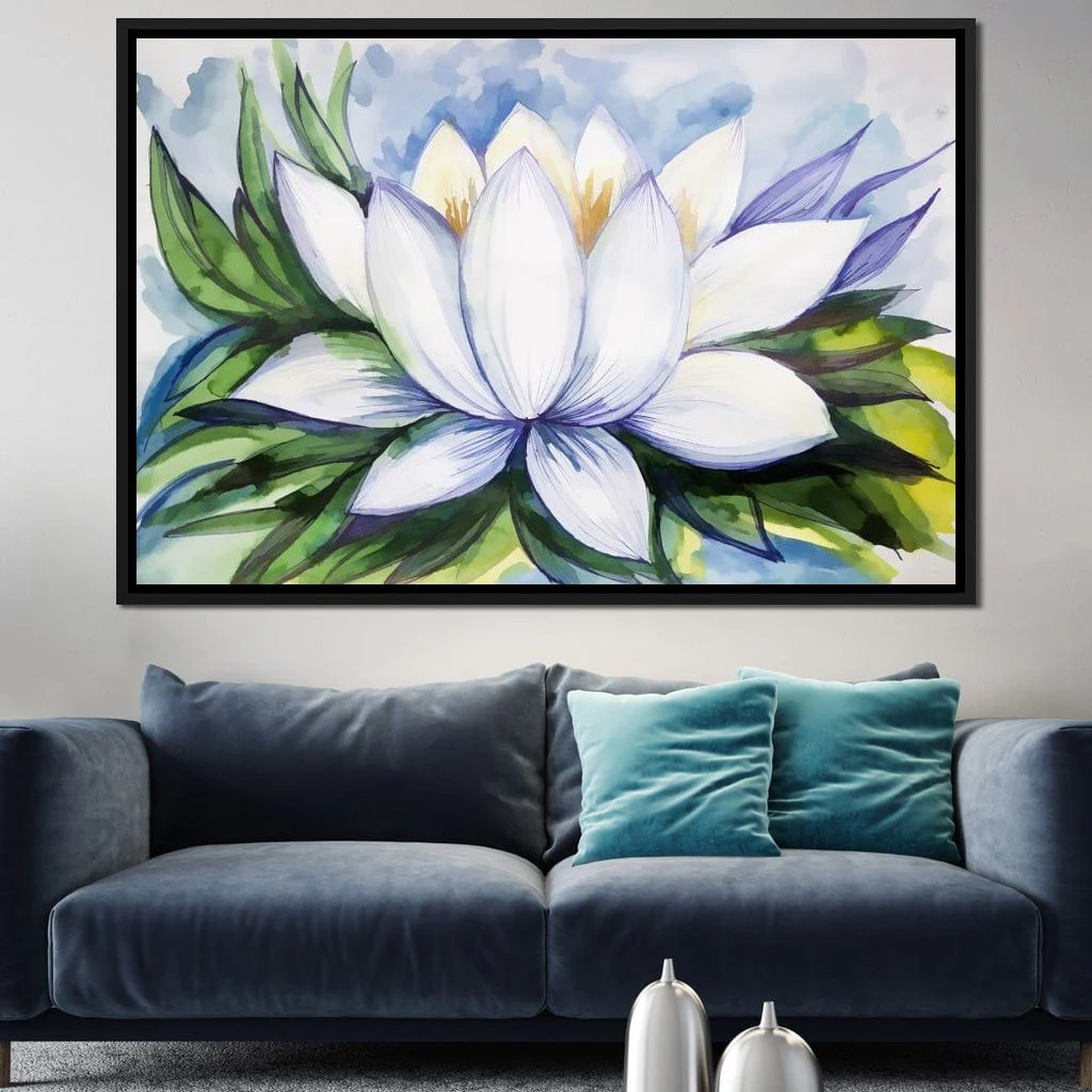 White Lotus Flower - Image 8