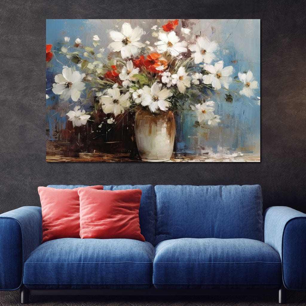 White & Red Flowers - Wildrose Creations - Image 2