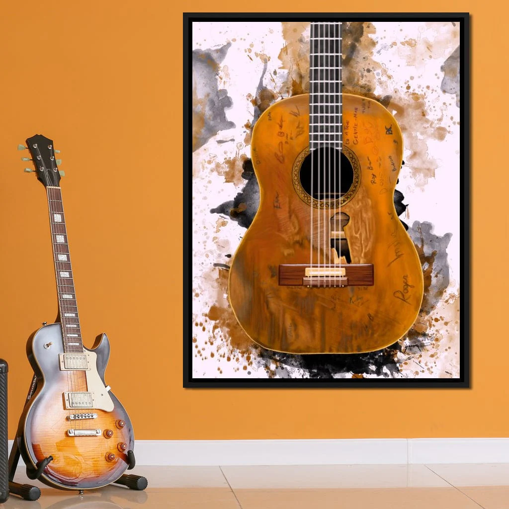 Willie Nelson's Trigger Acoustic Guitar - Abraham Szomor