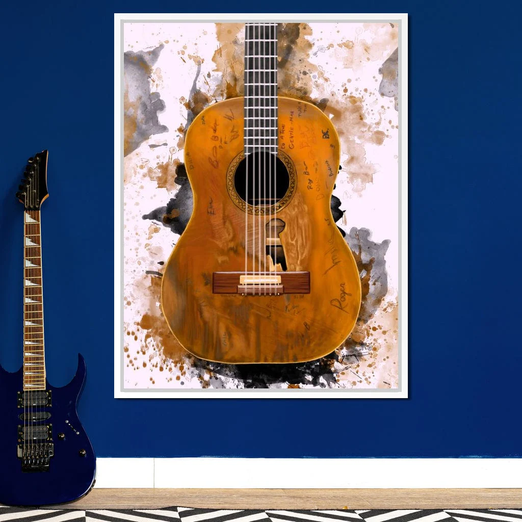 Willie Nelson's Trigger Acoustic Guitar - Abraham Szomor - Image 13