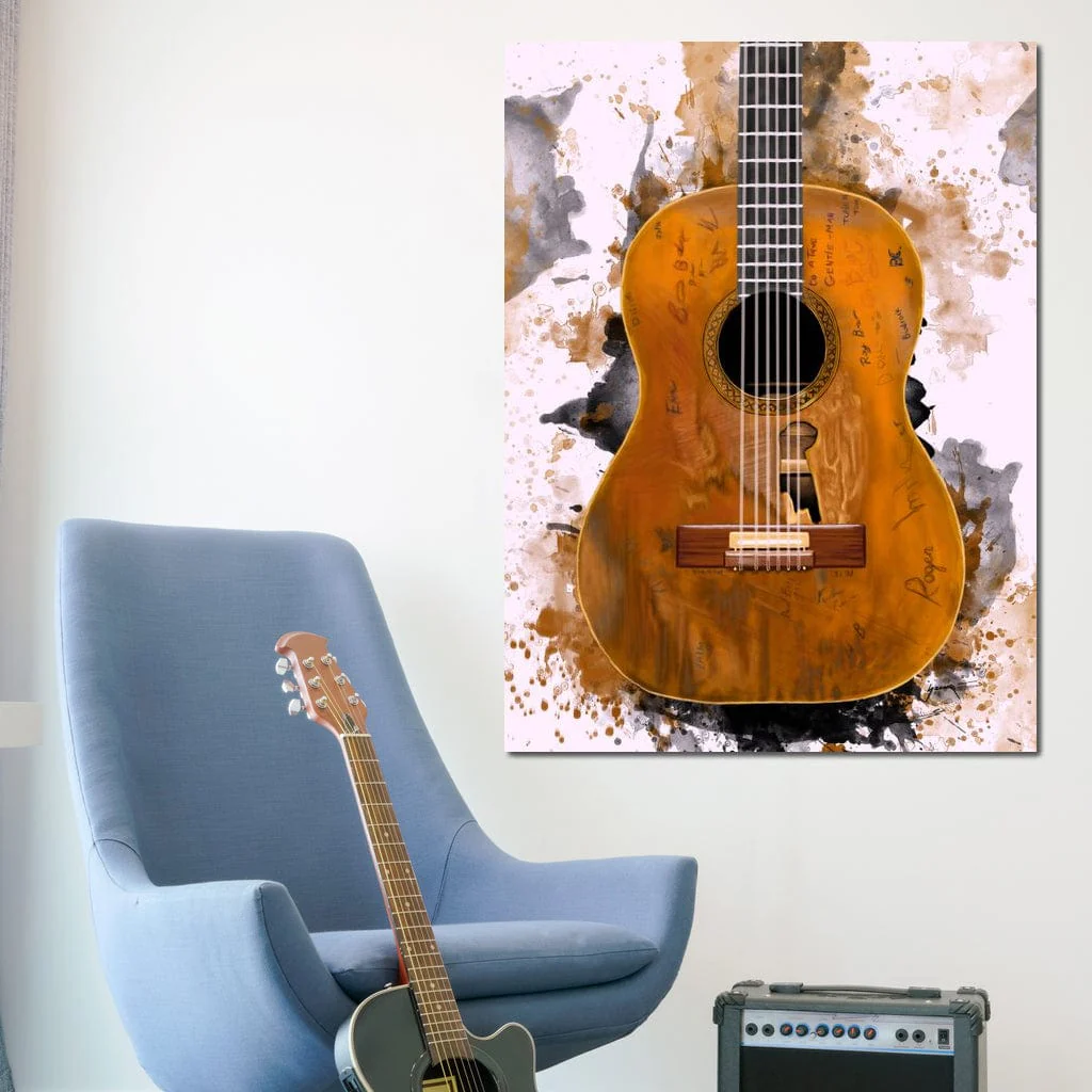 Willie Nelson's Trigger Acoustic Guitar - Abraham Szomor - Image 3