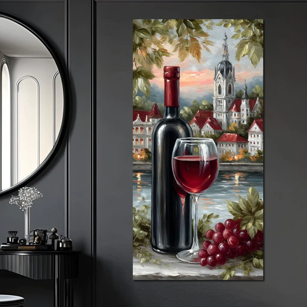 Wine Reflections by the Lake - Image 6