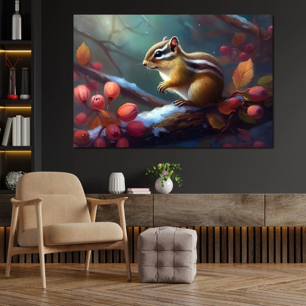 Winter Chipmunk - Neal Hackett - Image 7