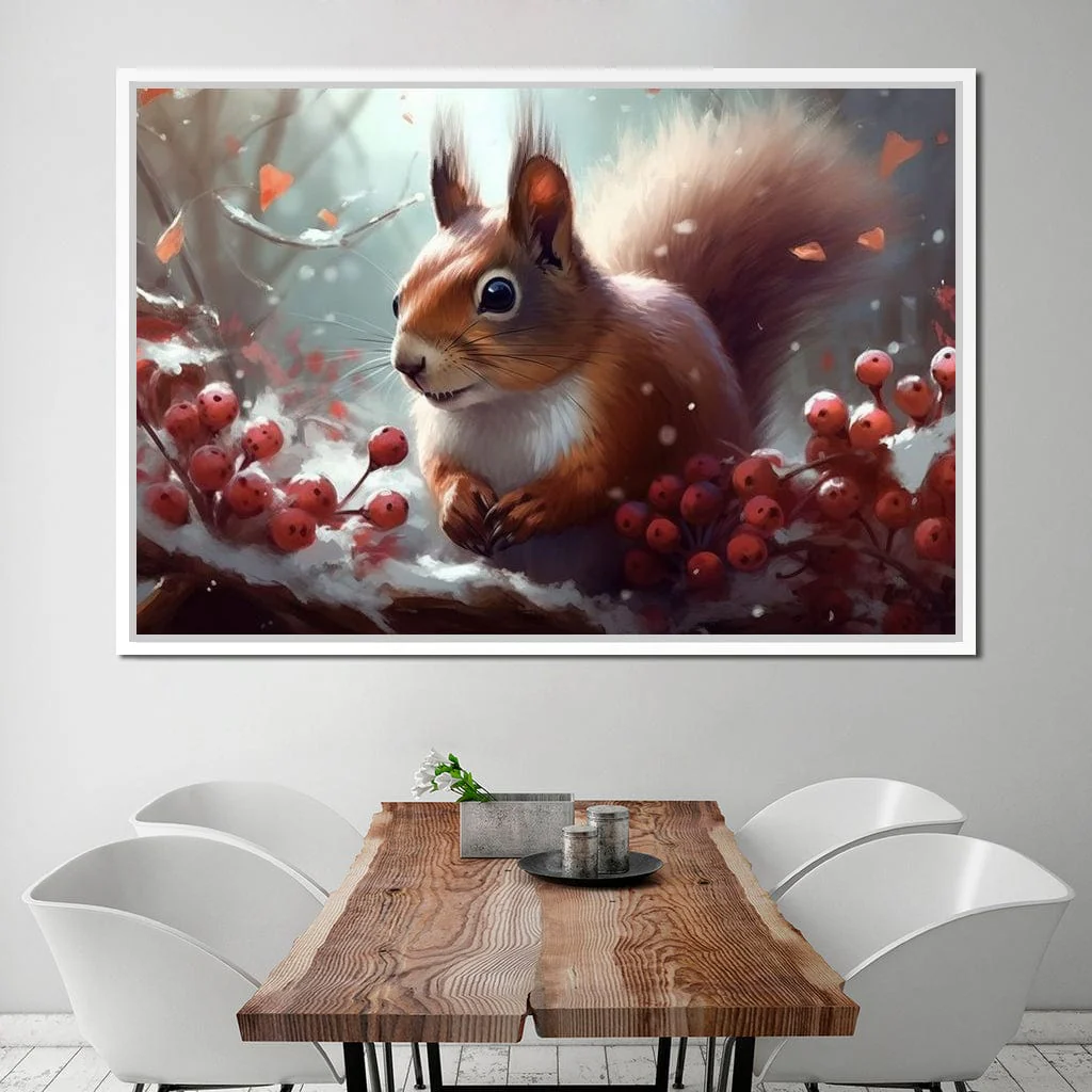Winter Squirrel - Neal Hackett - Image 18