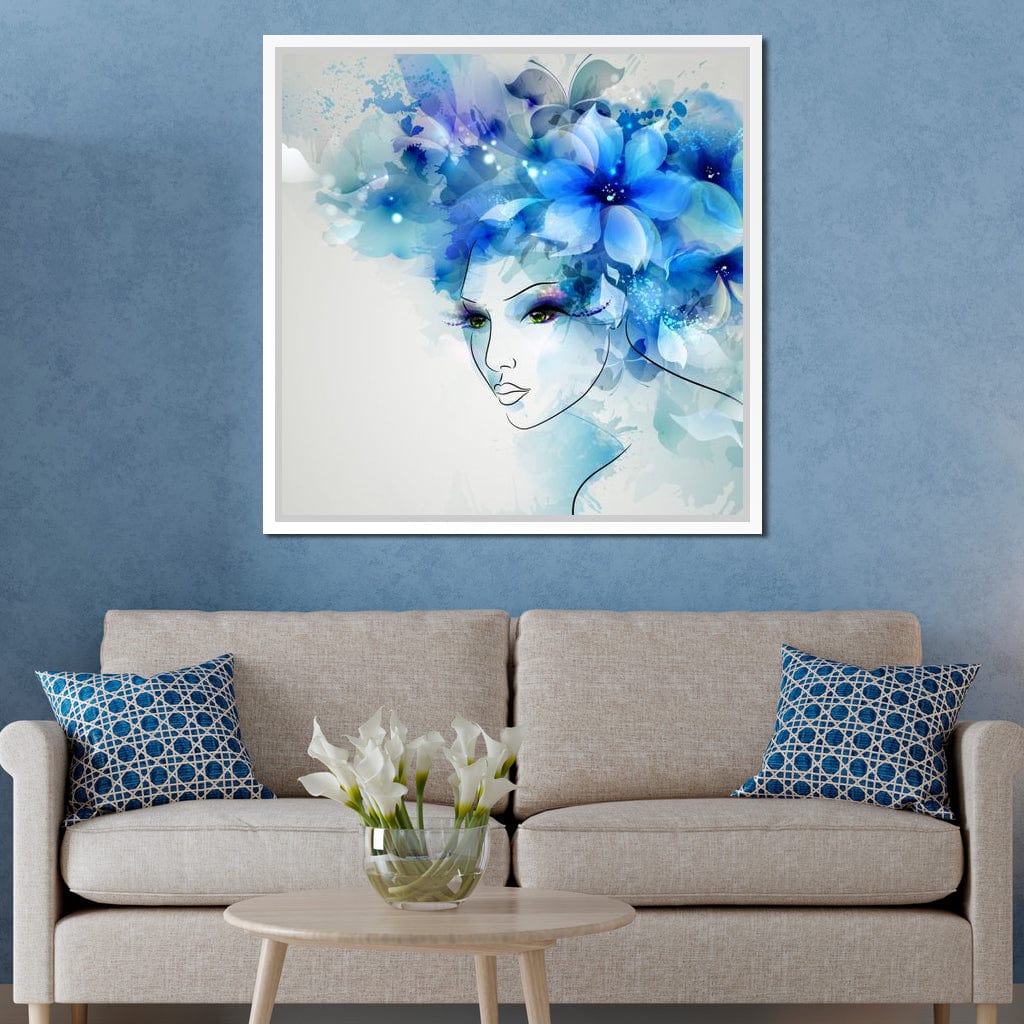 Woman with Floral Hat - Image 11