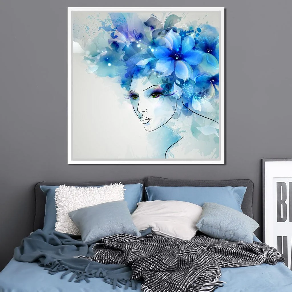 Woman with Floral Hat - Image 12