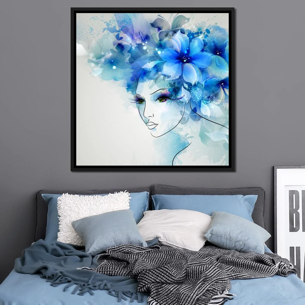 Woman with Floral Hat - Image 9