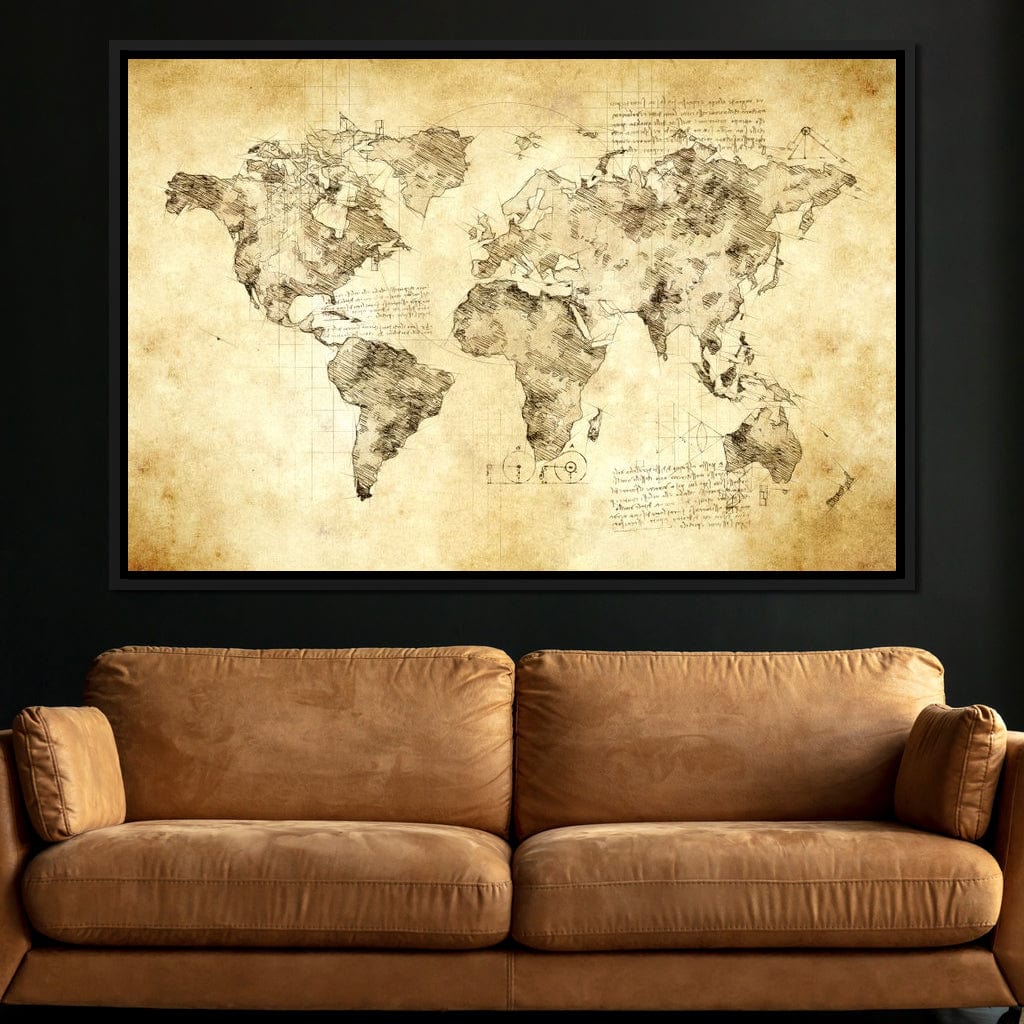 World Map Da Vinci - Mateo - Image 9