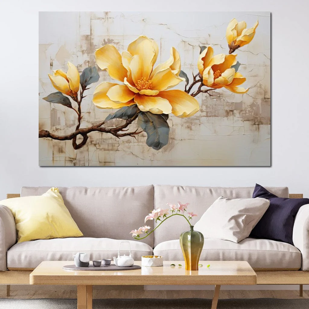 Yellow Magnolia Tree 2 - Wildrose Creations - Image 3