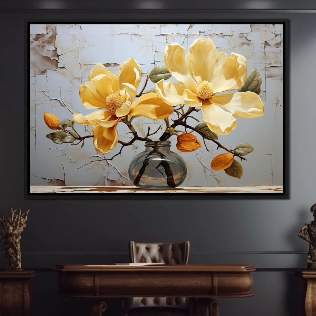 Yellow Magnolia Tree 6 - Wildrose Creations - Image 3
