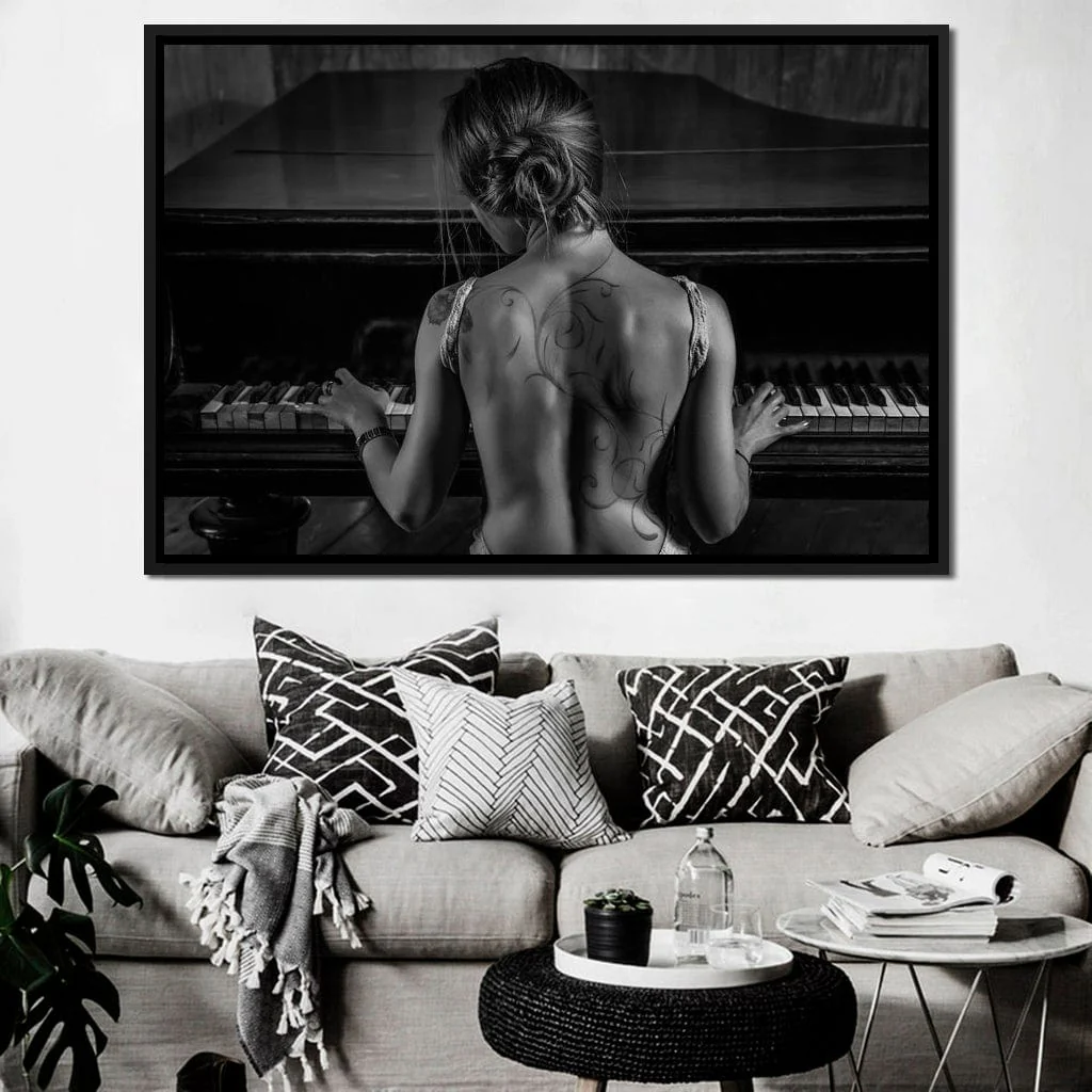Young Woman Playing Piano - Image 4